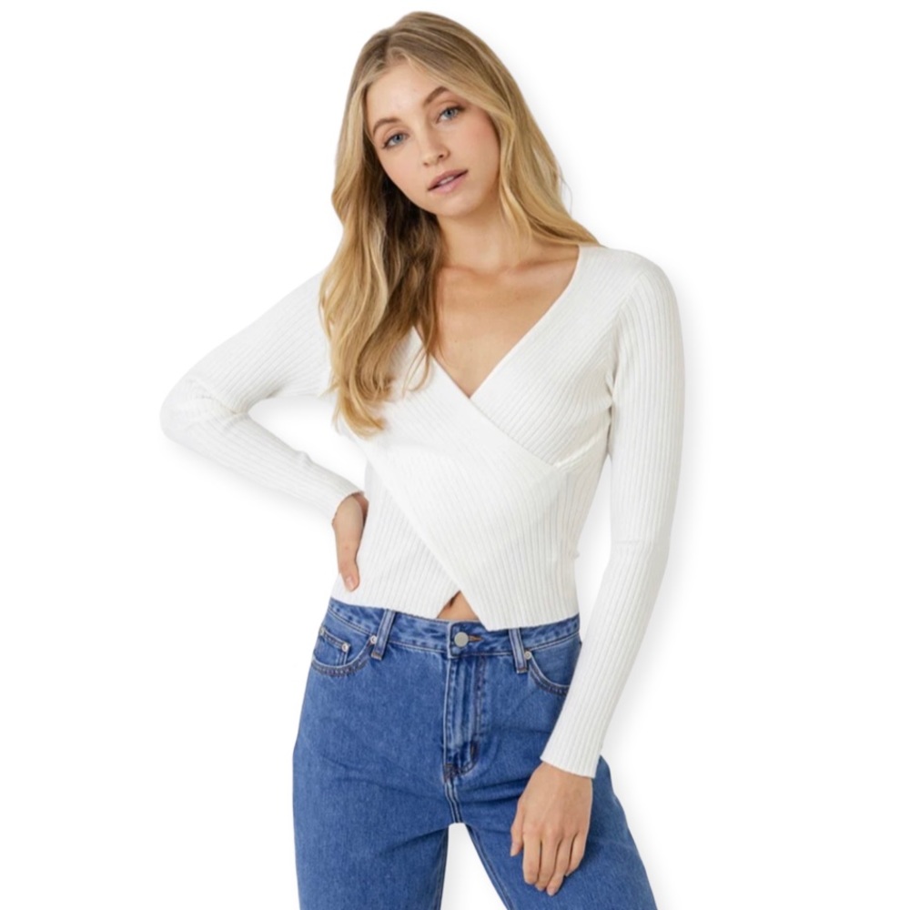 Endless Rose XS Wrapped Detail Sweater